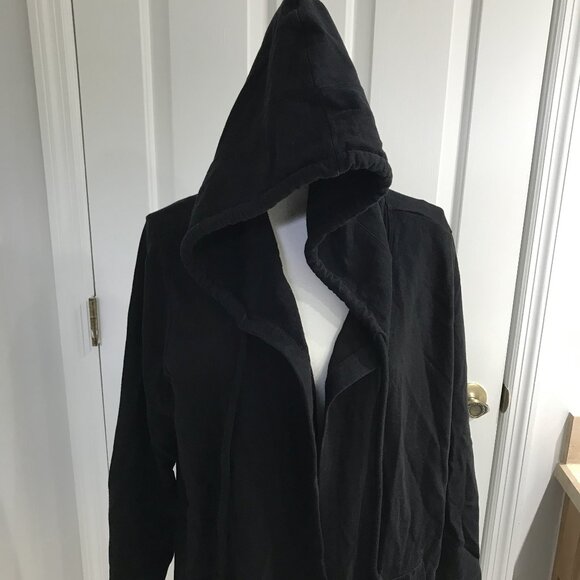 Westbound Black Open Front Hoodie XL - Picture 2 of 10